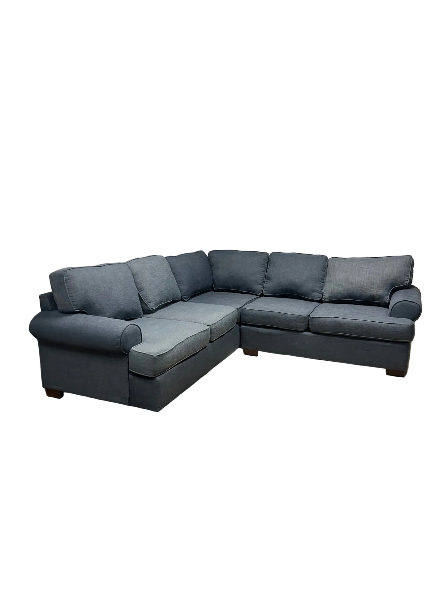 Ashley Blue 2p Sectional