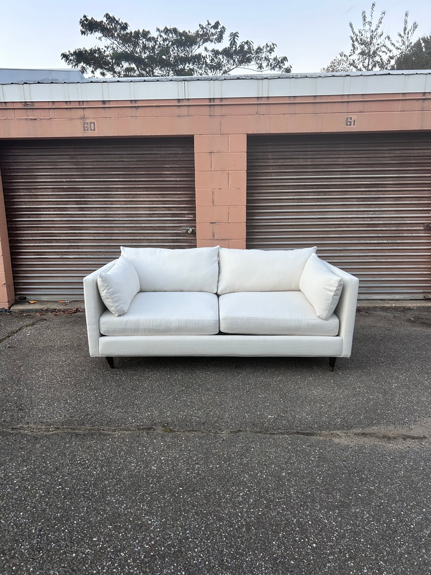 (Delivery Available) Ethan Allen Biege Couch