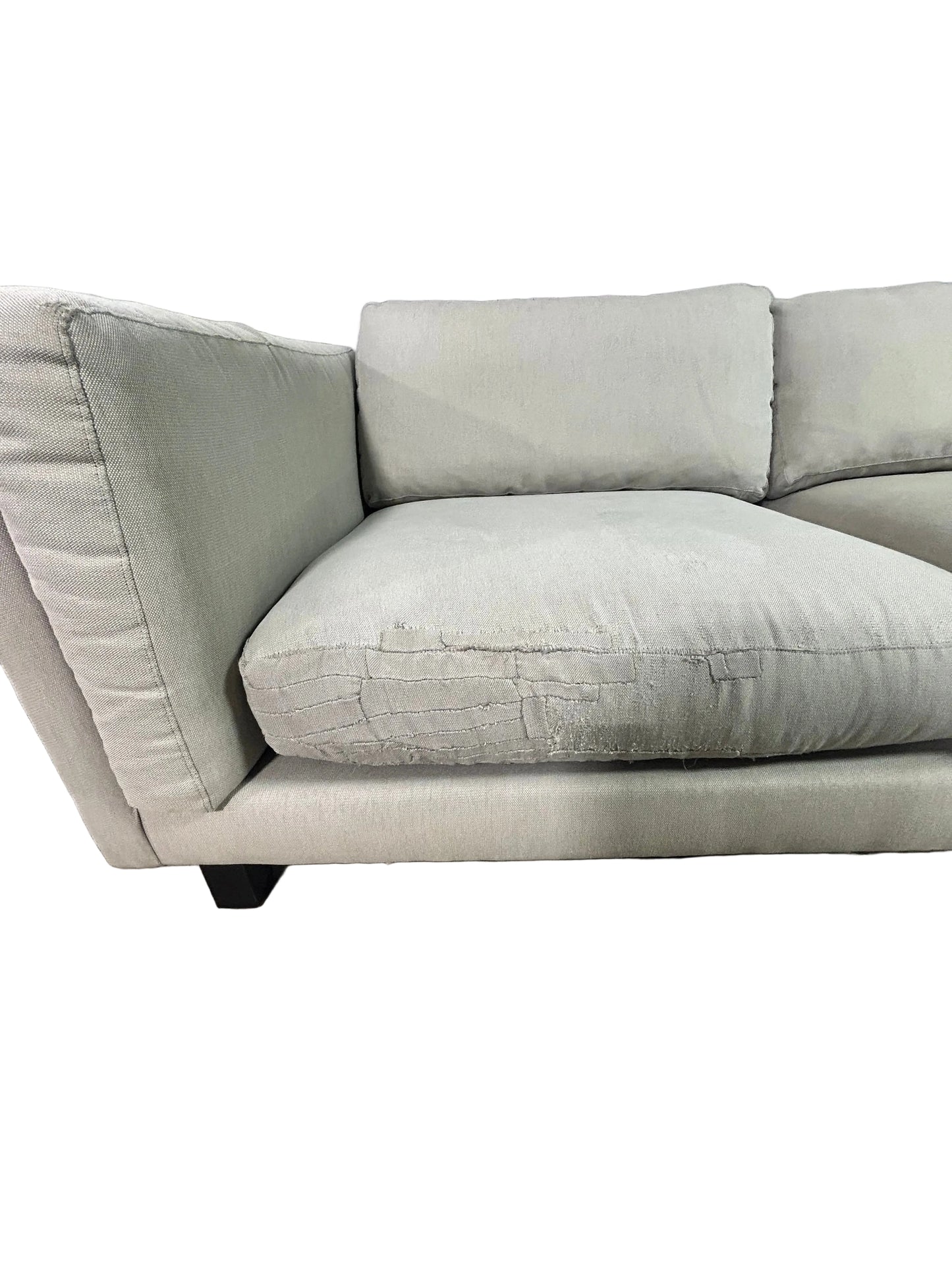 Room & Board Gray 2p Sectional